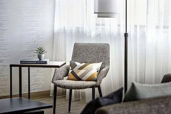 Studio Suite, 1 King Bed with Sofa bed (Mobility/Hearing Access, Roll-In Shwr)
