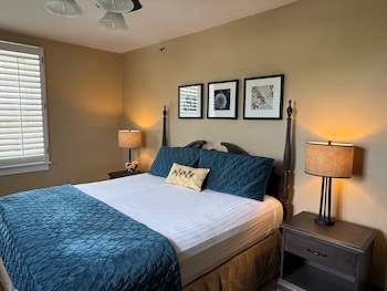 Main Stone Lodge South Side Room with One Queen Bed