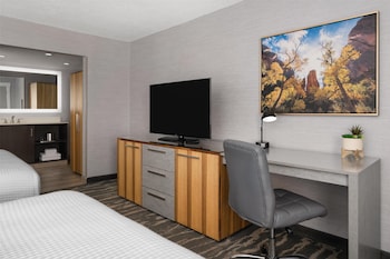 Standard Room, 2 Queen Beds, Non Smoking, Refrigerator & Microwave
