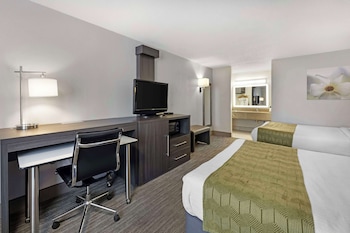 Standard Room, 2 Queen Beds, Non Smoking, Refrigerator & Microwave