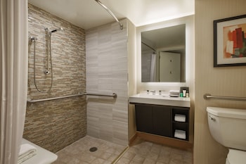 Room, 1 King Bed (Mobility/Hearing Access, Roll-In Shwr)