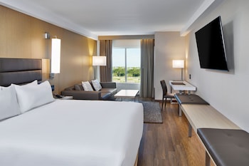 Room, 1 King Bed with Sofa bed, Hearing Accessible (Roll-in Shower)