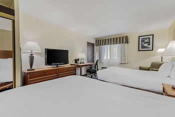 Standard Room, 2 Double Beds, Non Smoking, Refrigerator & Microwave