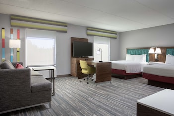 Two queen beds studio suite non smoking