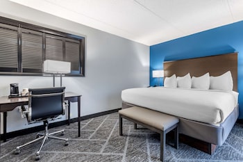 Suite, 1 King Bed, Non Smoking, Refrigerator & Microwave (Living Room;with Single Sofabed)