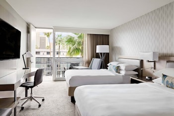 Room, 2 Double Beds, Balcony, Pool View