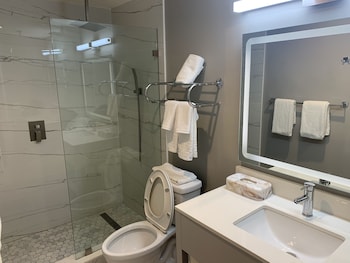 Suite, 1 King Bed, Non Smoking, Refrigerator & Microwave (Shower Only;with Sofabed)