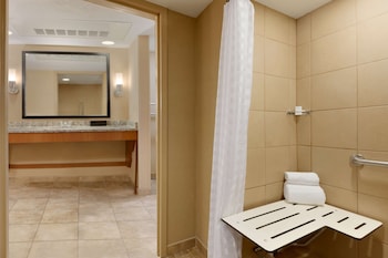 Suite, 2 Double Beds, Accessible (Roll-In Shower)
