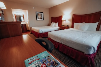 Superior Room, 2 Queen Beds, Non Smoking, Refrigerator & Microwave (Inside room)