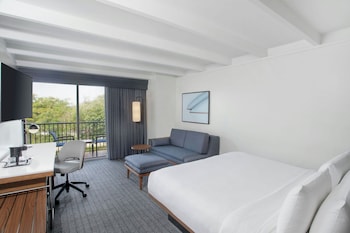 Room, 1 King Bed with Sofa bed, Pool View (Hearing Accessible)