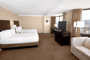 Junior Suite, 2 Double Beds (Deluxe View)