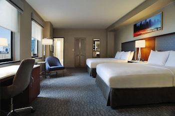 Room, 2 Double Beds, 2 Bathrooms