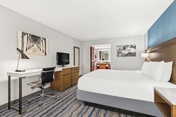 Standard Room, 1 King Bed, Non Smoking, Refrigerator & Microwave