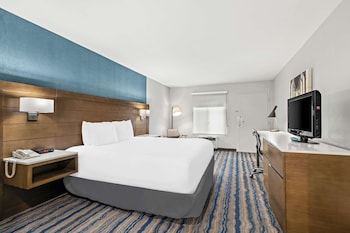 Standard Room, 1 King Bed, Non Smoking, Refrigerator & Microwave