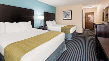 Standard Room, 2 Queen Beds, Non Smoking, Refrigerator & Microwave