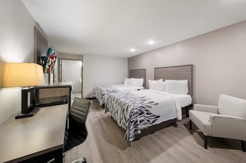 Deluxe Room, 2 Double Beds, Non Smoking, Poolside