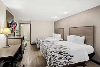 Deluxe Room, 2 Double Beds, Non Smoking, Poolside