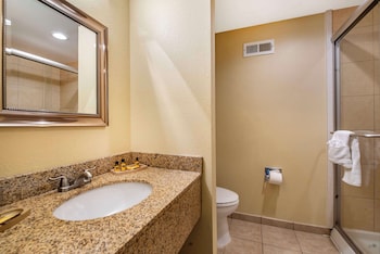 Suite, 1 Queen Bed, Jetted Tub, Pool View (Walk-in Shower)