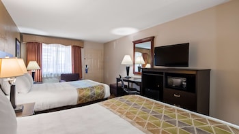 Standard Room, 2 Queen Beds, Smoking, Refrigerator & Microwave