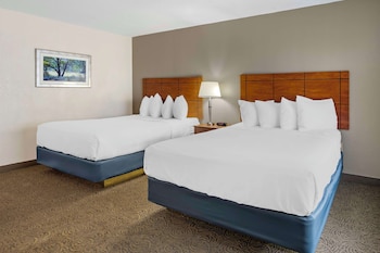 Standard Room, 2 Queen Beds, Non Smoking, Refrigerator & Microwave