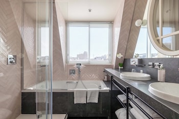 Privilege Room, Terrace, Eiffel Tower, with soft minibar, courtesy tray,Chromecast,digital press