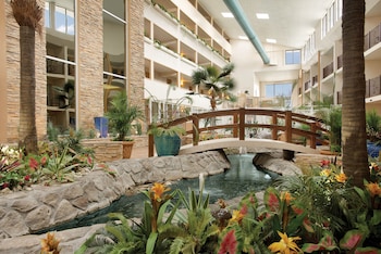 Room, Atrium Exterior, 1 Queen Bed  ( petite room, stairs only)