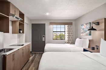 Studio, 2 Double Beds, Non Smoking, Kitchenette
