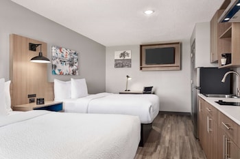 Studio, 2 Double Beds, Non Smoking, Kitchenette