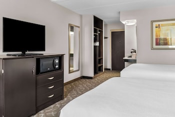 Standard Room, 2 Queen Beds, Non Smoking, Refrigerator & Microwave