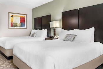 Standard Room, 2 Queen Beds, Non Smoking, Refrigerator & Microwave