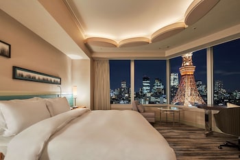 Room No.17- Panoramic Corner King Room, Non Smoking, 19-28F [Tokyo Tower View Bath Room]