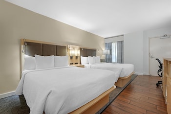 Standard Room, 2 Queen Beds, Refrigerator & Microwave, Mountain View