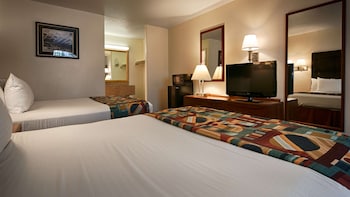 Standard Room, 2 Queen Beds, Non Smoking, Refrigerator & Microwave