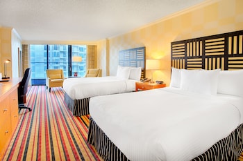 Room, 2 Double Beds, Harbor View (Partial Harbourview)