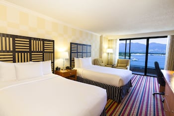 Premium Room, 2 Double Beds, Harbor View
