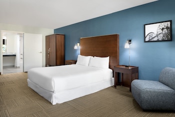 Room, 1 King Bed with Sofa bed, Pool View (Hearing Accessible)
