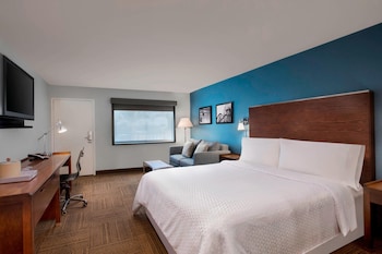 Room, 1 King Bed with Sofa bed, Pool View (Hearing Accessible)