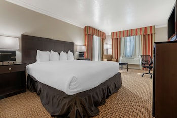 Standard Room, 1 King Bed, Non Smoking, Refrigerator & Microwave