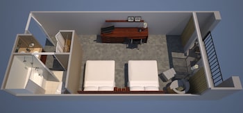 Room, 2 Double Beds (Hearing Accessible)