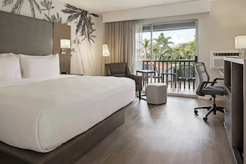 Deluxe Room, 1 King Bed, Courtyard View (Mobility & Hearing Accessible w/ Tub)