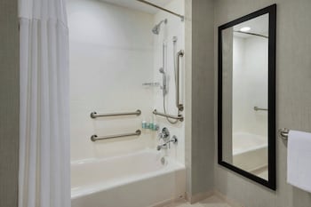 Studio, 1 King Bed with Sofa bed (Mobility/Hearing Accessible, Tub)