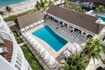 Room, 2 Double Beds, Balcony, Partial Ocean View