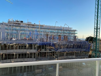 Double Room (with Construction Work Views)