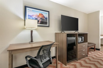 Standard Room, 1 King Bed, Non Smoking, Refrigerator & Microwave