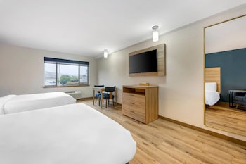 Suite, 2 Queen Beds, Accessible, Non Smoking (Efficiency, Roll-In Shower)