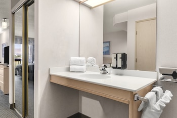 Suite, 2 Queen Beds, Accessible, Non Smoking (Efficiency, Roll-In Shower)