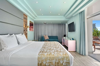 Panoramic Room, Multiple Beds, Balcony, Lagoon View