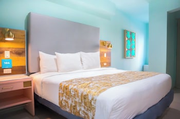Standard Room, 1 King Bed, Roll-in Shower, Ground Floor