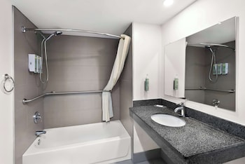 Standard Room, 1 King Bed, Accessible, Refrigerator & Microwave