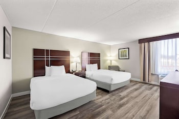 Standard Room, 2 Double Beds, Accessible, Refrigerator & Microwave